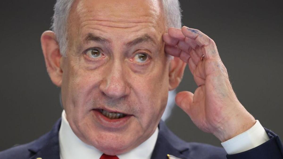 El primer ministro israelià, Benjamin Netanyahu