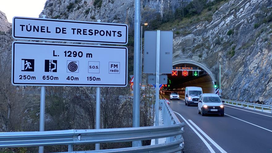 Reobren un túnel de la C-14 a l’Alt Urgell després d&#039;estar tancat dos mesos per una avaria
