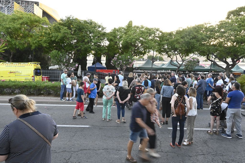 Ambiente de la segunda jornada del Rock Imperium Festival en Cartagena