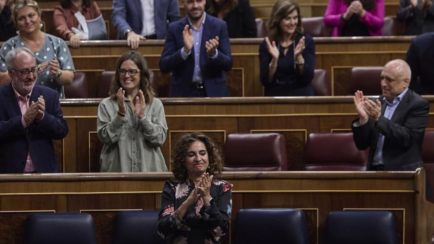 El Congreso exhibe su respaldo a Montero ante descalificación de Vox