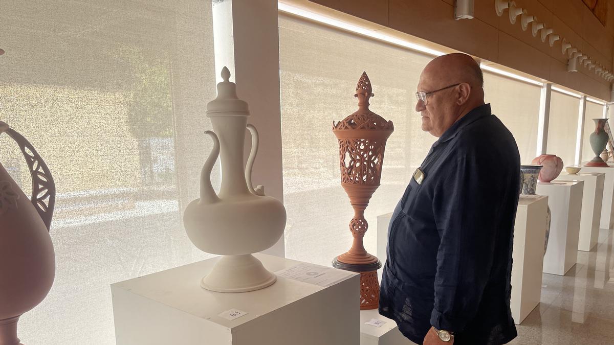 Las obras ganadoras están expuestas en el Museo de la Cerámica de La Rambla.