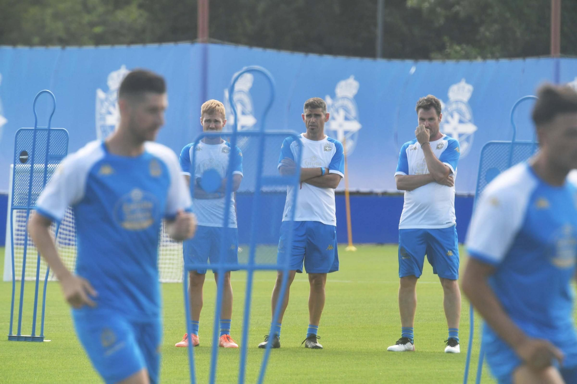 Primer entrenamiento bajo las órdenes de Antonio Hidalgo