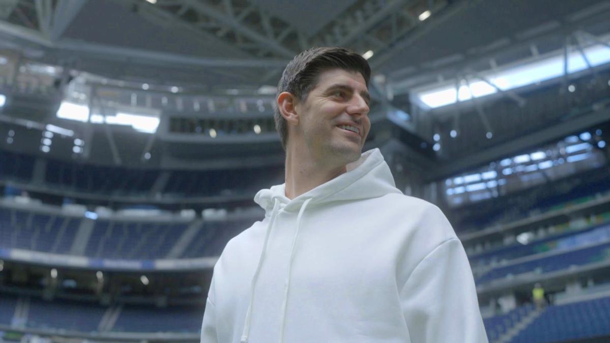 Imagen promocional de la docuserie de Courtois, 'La vuelta del número 1'