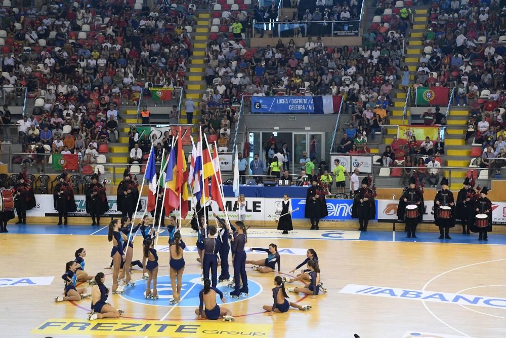 Fiesta en Riazor al ganar España el Europeo