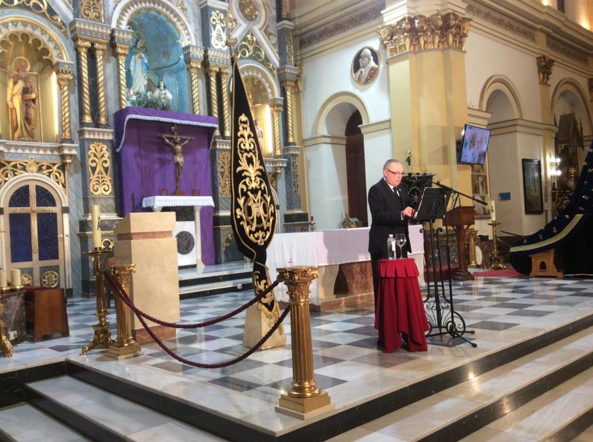 El templo de la Inmaculada acogió el tradicional pregón de Viernes de Dolores de la Semana Santa de Torrevieja El templo de la Inmaculada acogió el tradicional pregón de Viernes de Dolores de la Semana Santa de Torrevieja