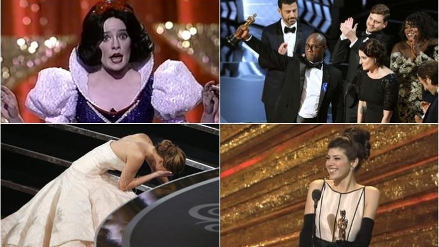 Los momentos de más bochorno en los Oscars