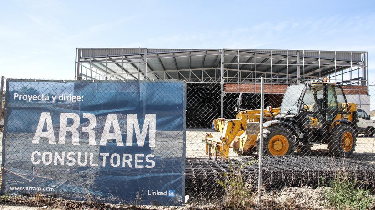 Obras del nuevo Eurospar.