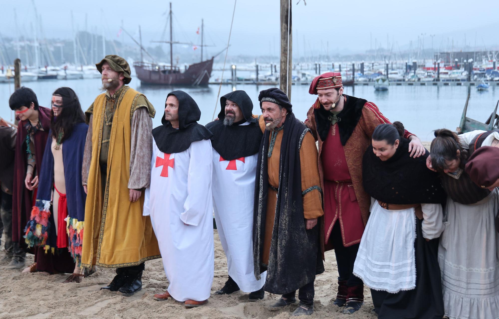 La representación teatral triunfó pese a la lluvia para luego trasladar el ambientazo de fiesta a las calles del casco histórico