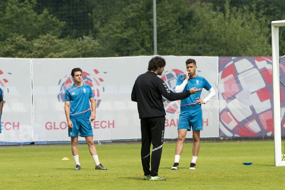 Entrenamiento del Real Oviedo