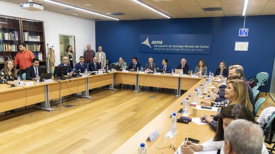 Aena convoca una nueva reunión para coordinar los aeropuertos gallegos