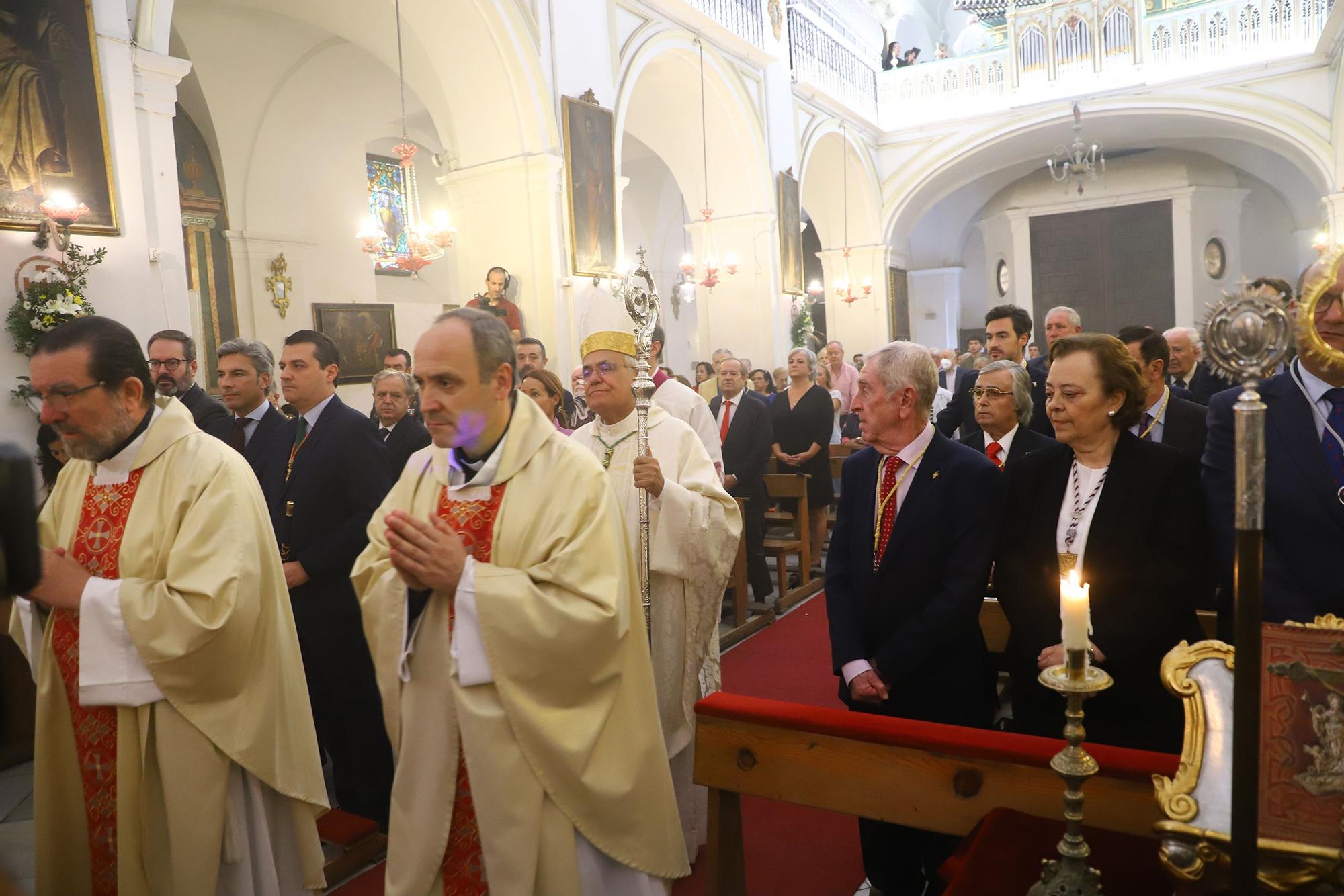 Festividad de San Rafael en la iglesia del Juramento