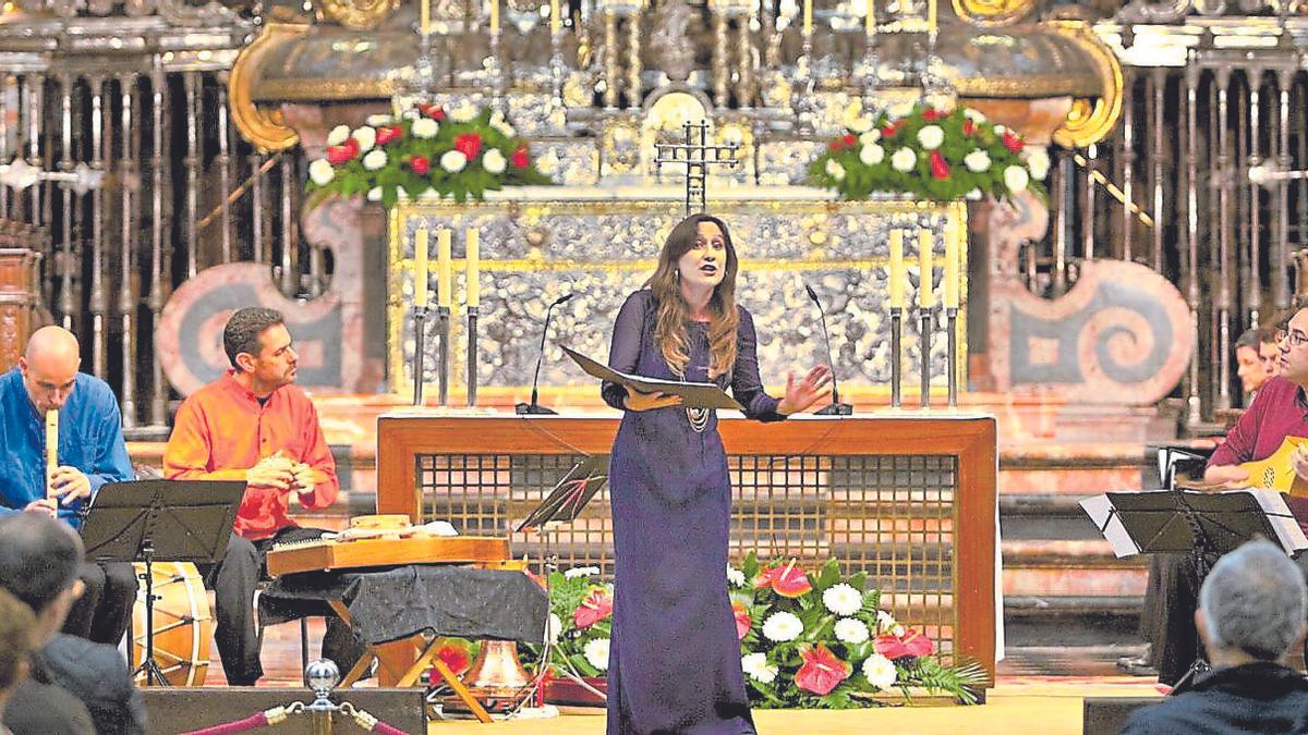 Cantos de Nadal do grupo Resonet no Convento de San Francisco