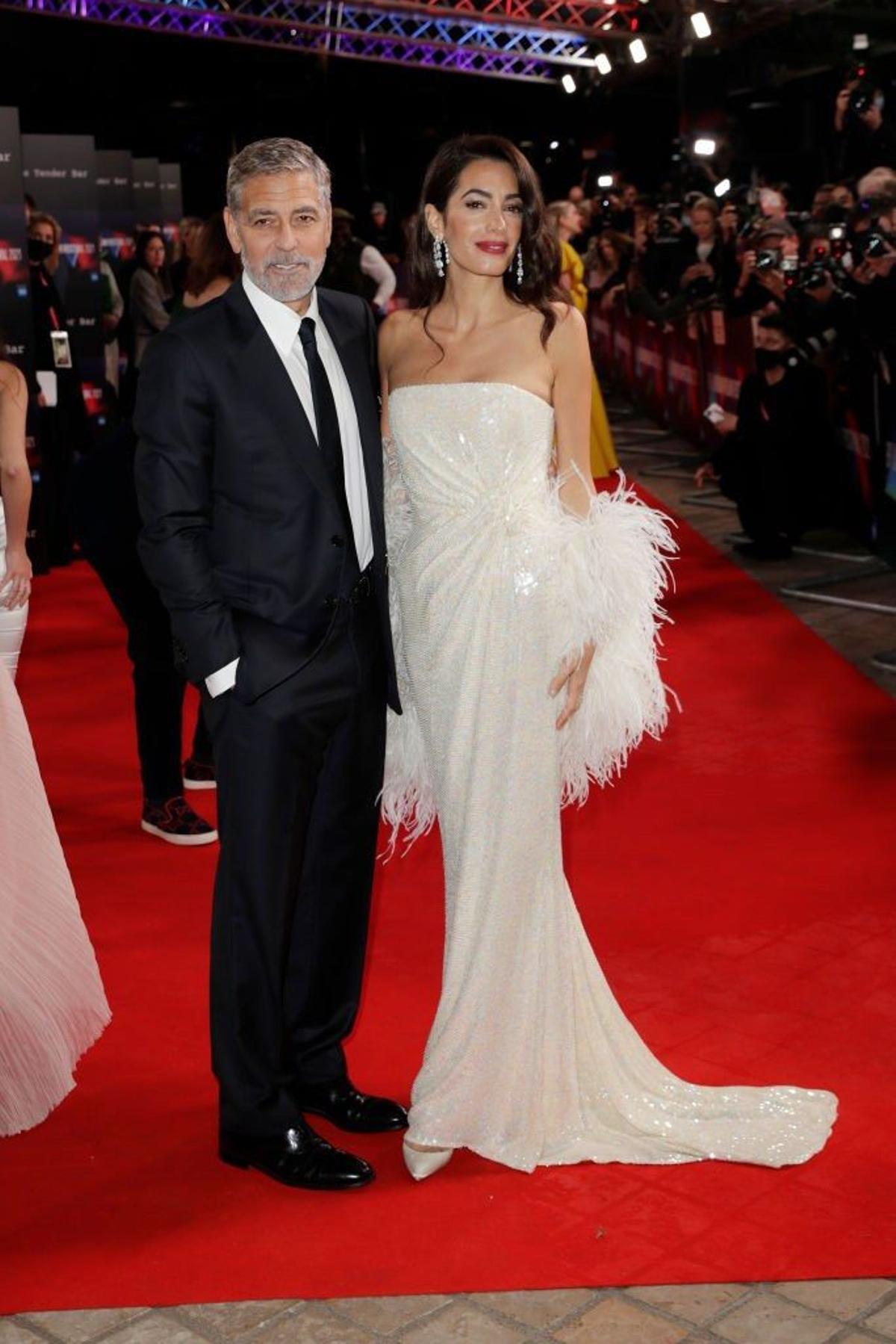 George Clooney y Amal Clooney, en Londres