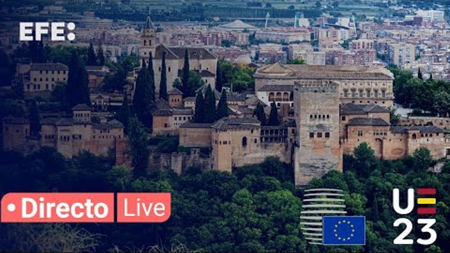 La segunda jornada de la cumbre de los líderes de al UE en Granada, en directo