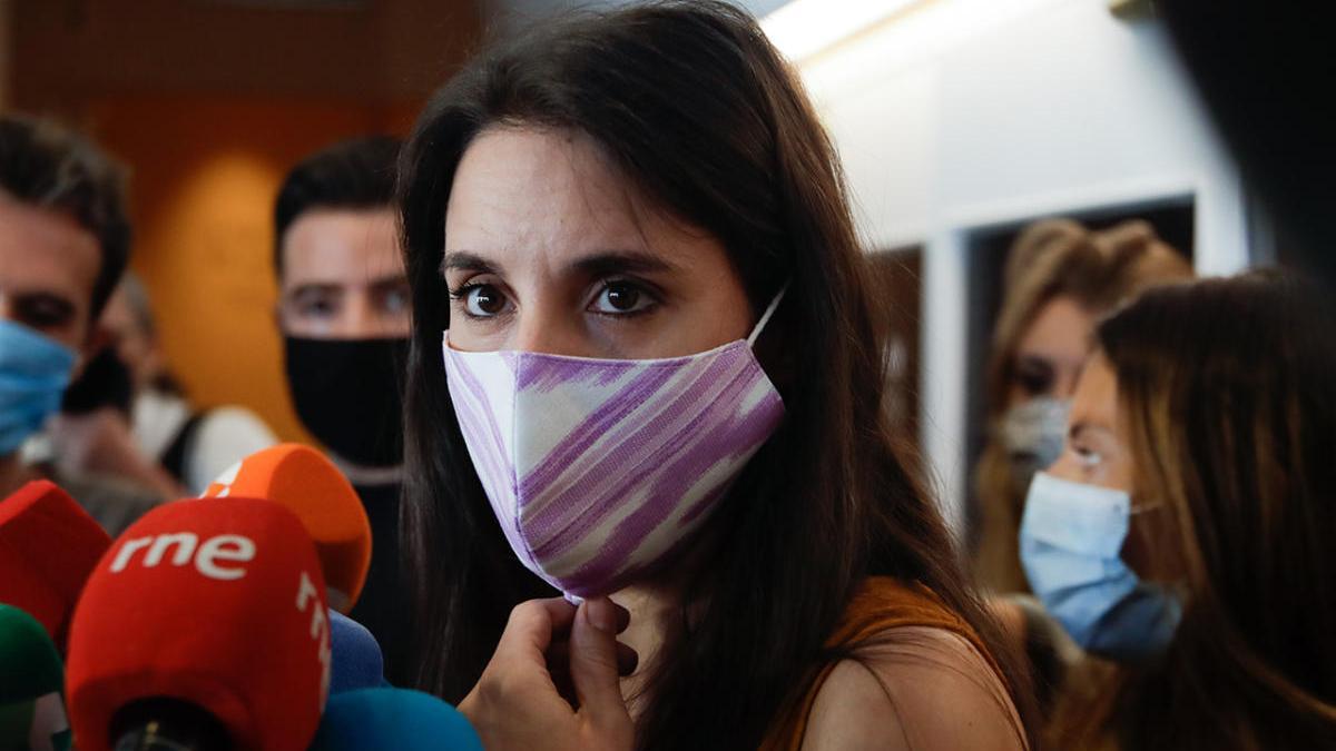 Irene Montero en una imagen de archivo