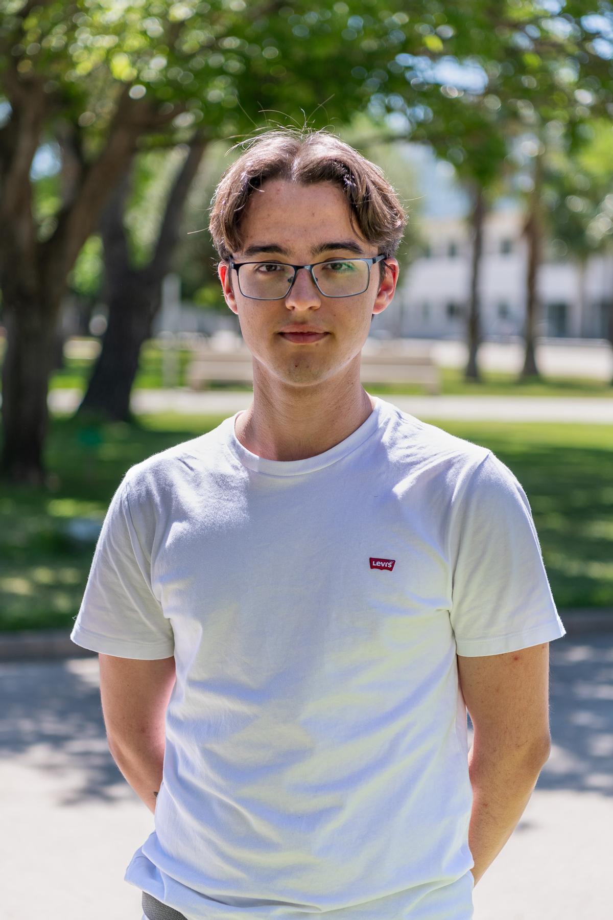 Guillem Castelló, alumno del Grado en Ingeniería Informática.