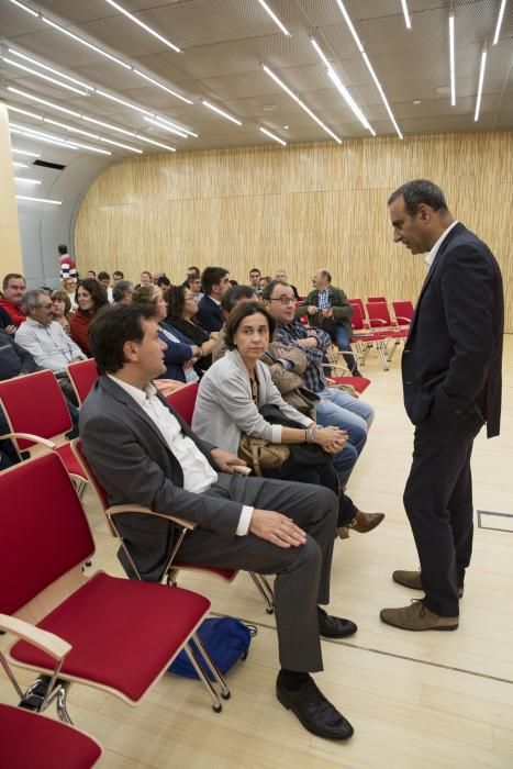Reunión de cuadros del PSOE en la sede de la FSA en Oviedo