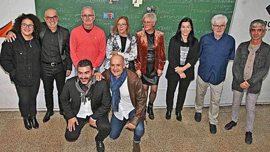 Exalumnes, exprofessors i familiars dels fundadors homenatjats