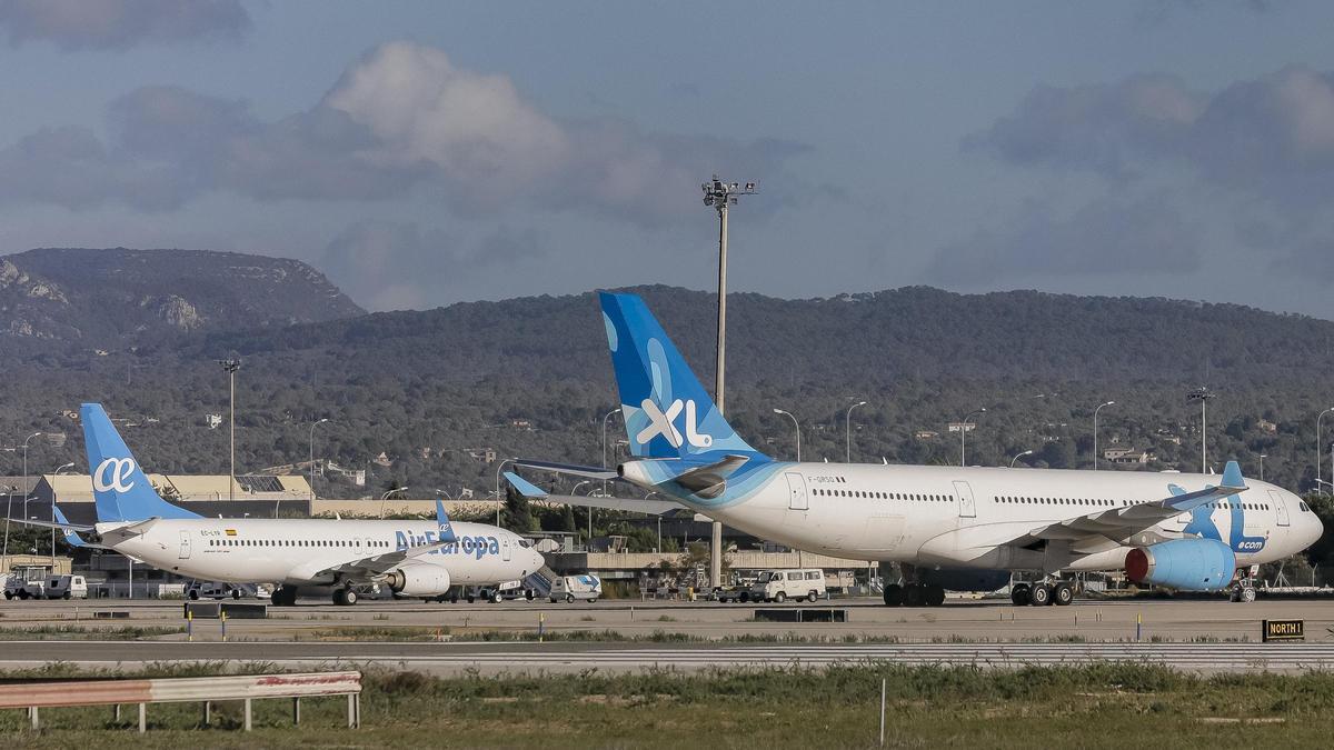 Air Europa está reduciendo su flota ante sus graves problemas financieros.