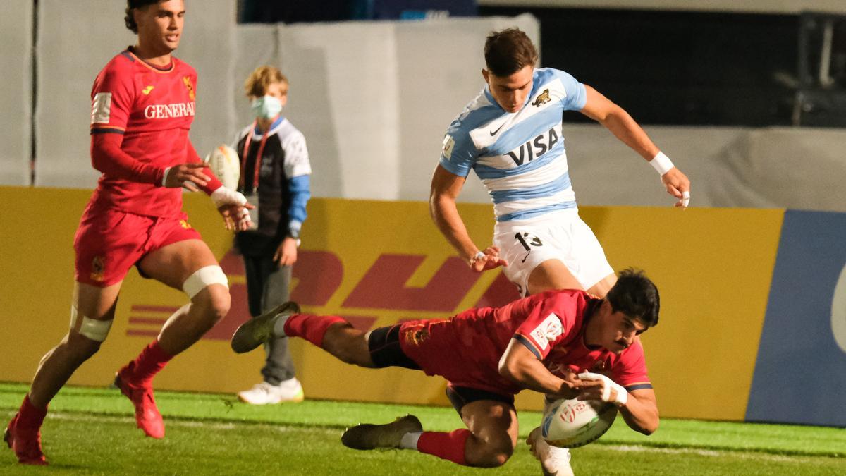 Las imágenes de las Series Mundiales HSBC de rugby 7 en Málaga