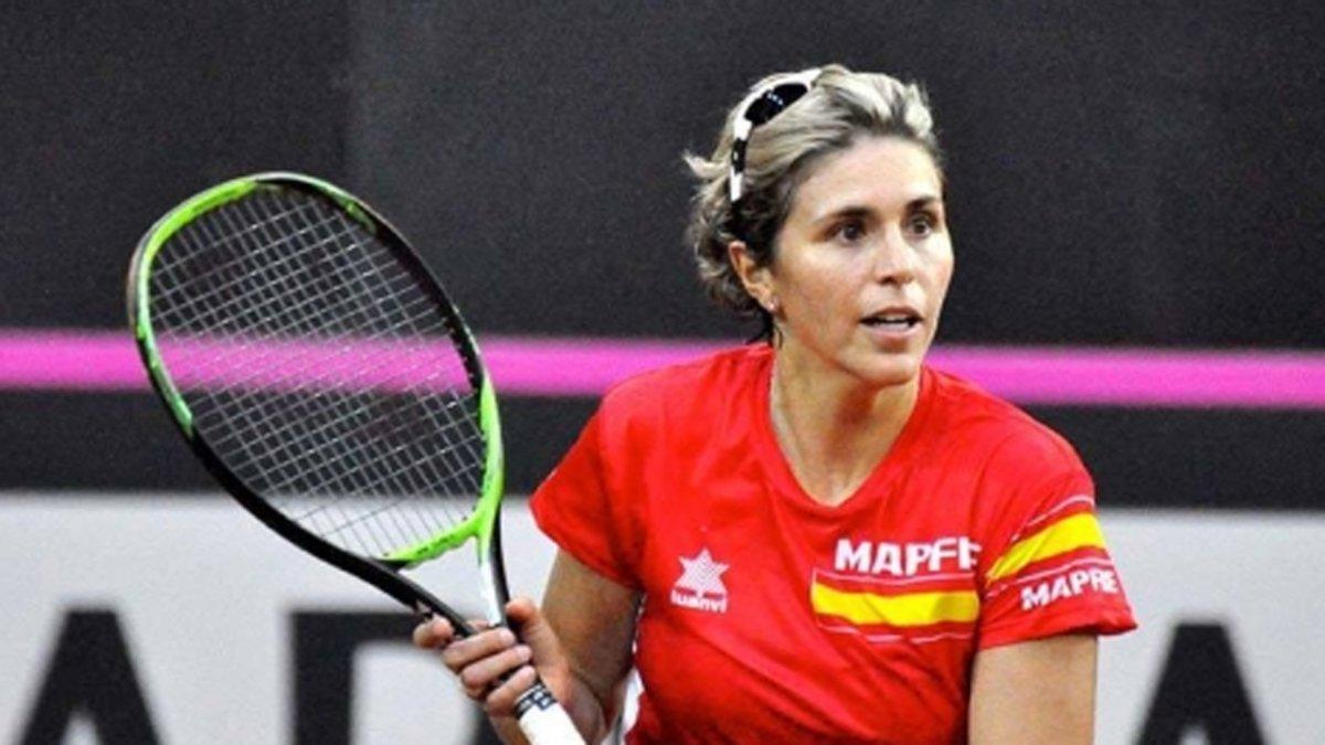 'Mariajo' representó a España en la Copa Federación