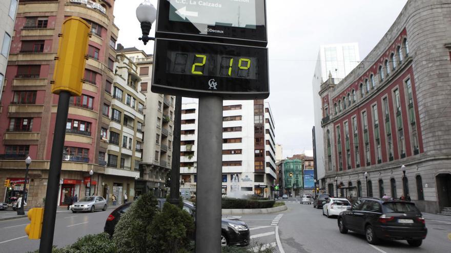 Termómetro en Gijón