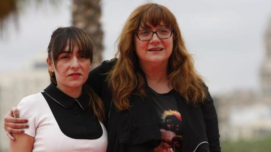 Candela Peña e Isabel Coixet en la presentación de la película.