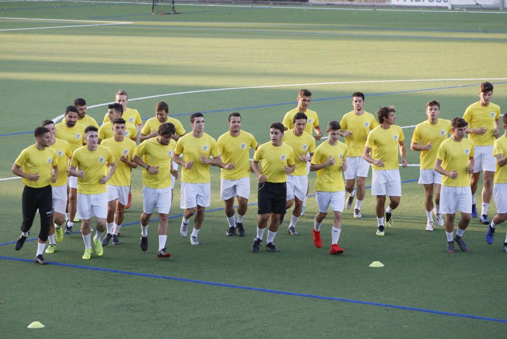 Primer entrenament del Banyoles de la pretemporada