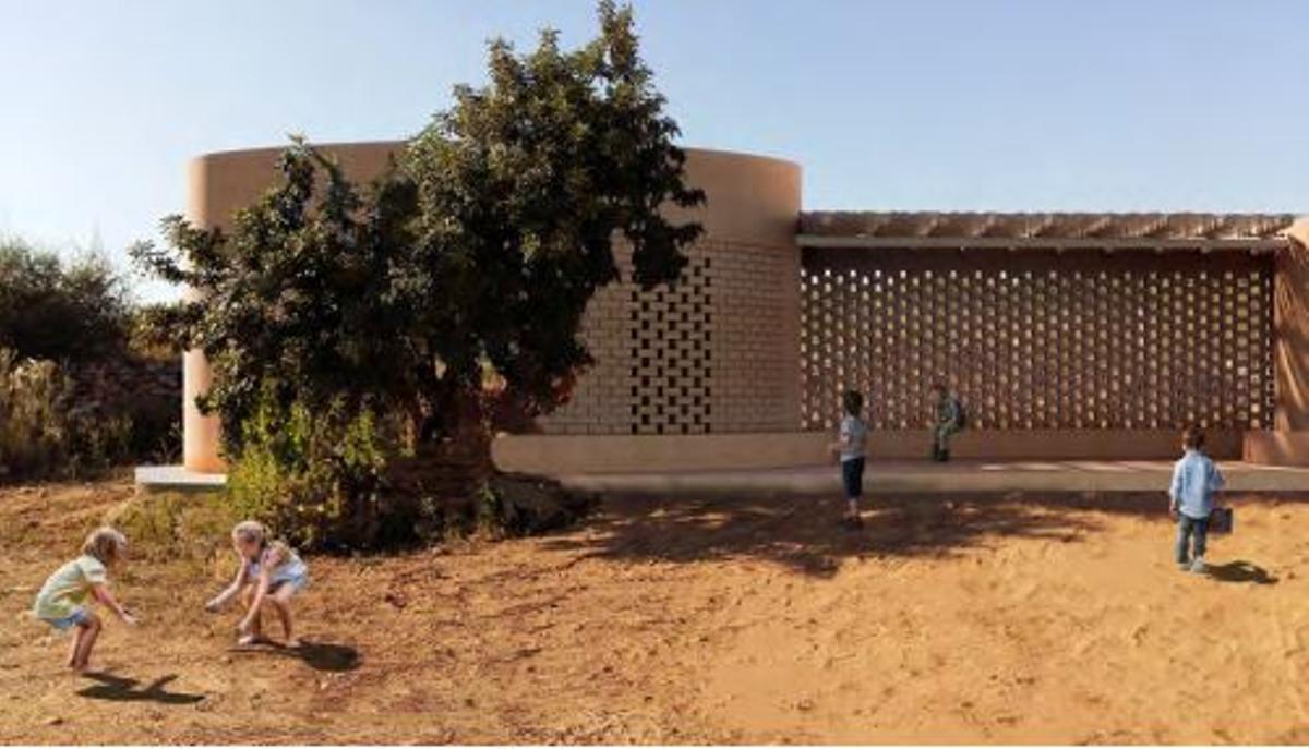 Recreación del futuro centro de interpretación del Torrelló.