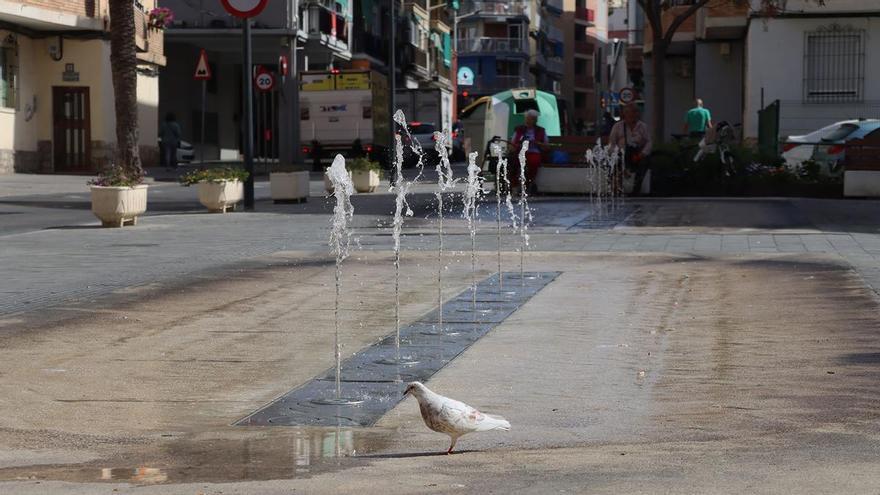 to para que las fuentes de Benidorm luzcan mejor y consuman menos