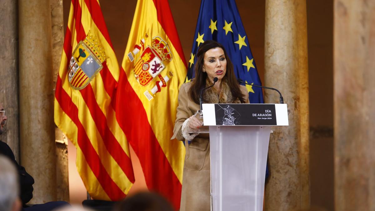 EN IMÁGENES | Acto institucional del Día de Aragón 2024 en La Aljafería