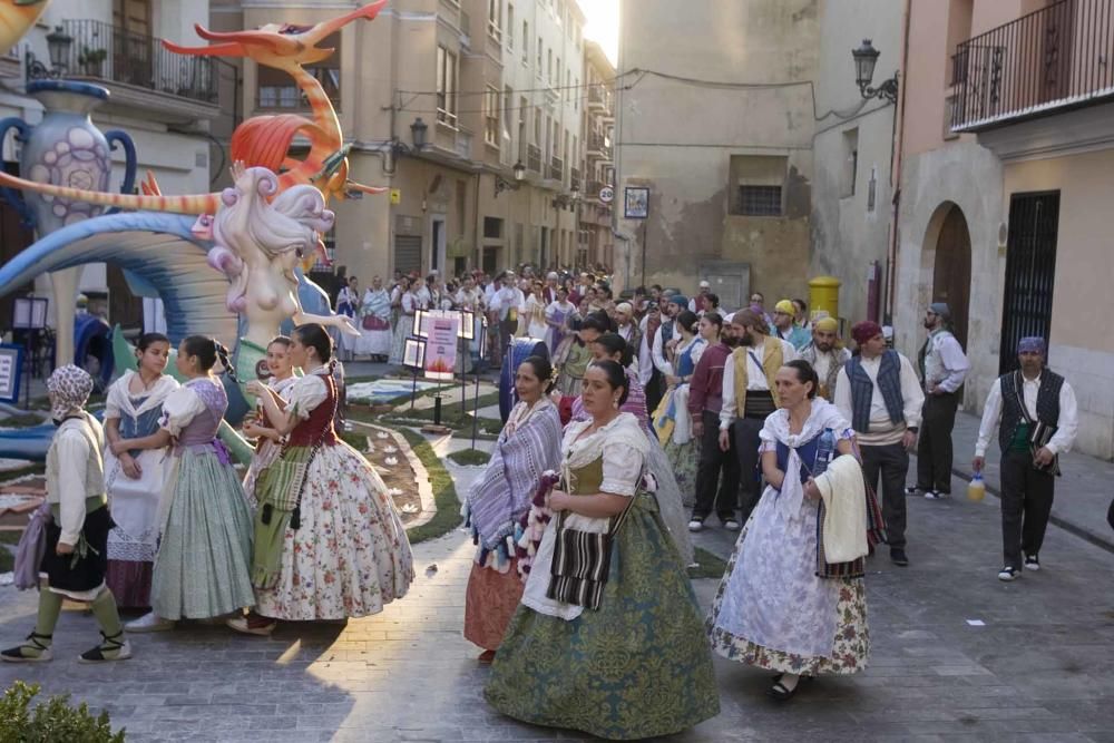 Visita oficial a las fallas de Xàtiva