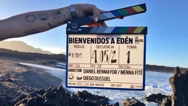 Netflix va anunciar amb aquesta fotografia l'inici del rodatge de la sèrie