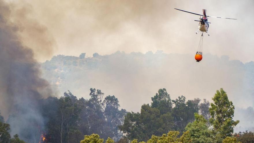 El incendio de El Cerro del Andévalo (Huelva) obliga a activar Es-Alert: desalojan a 380 vecinos de Villanueva de las Cruces