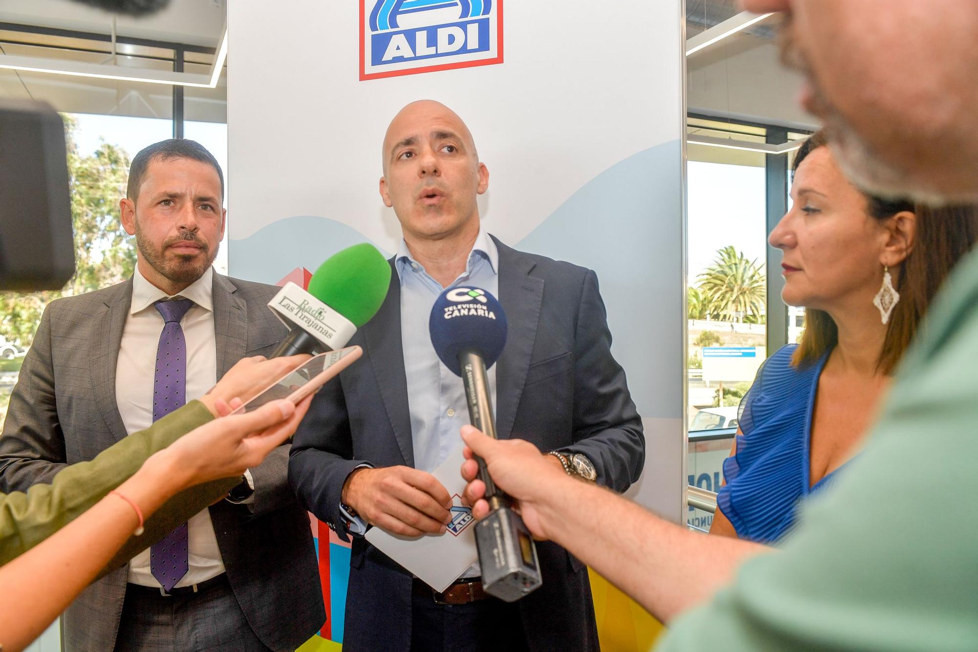 Inauguración del ALDI en Telde