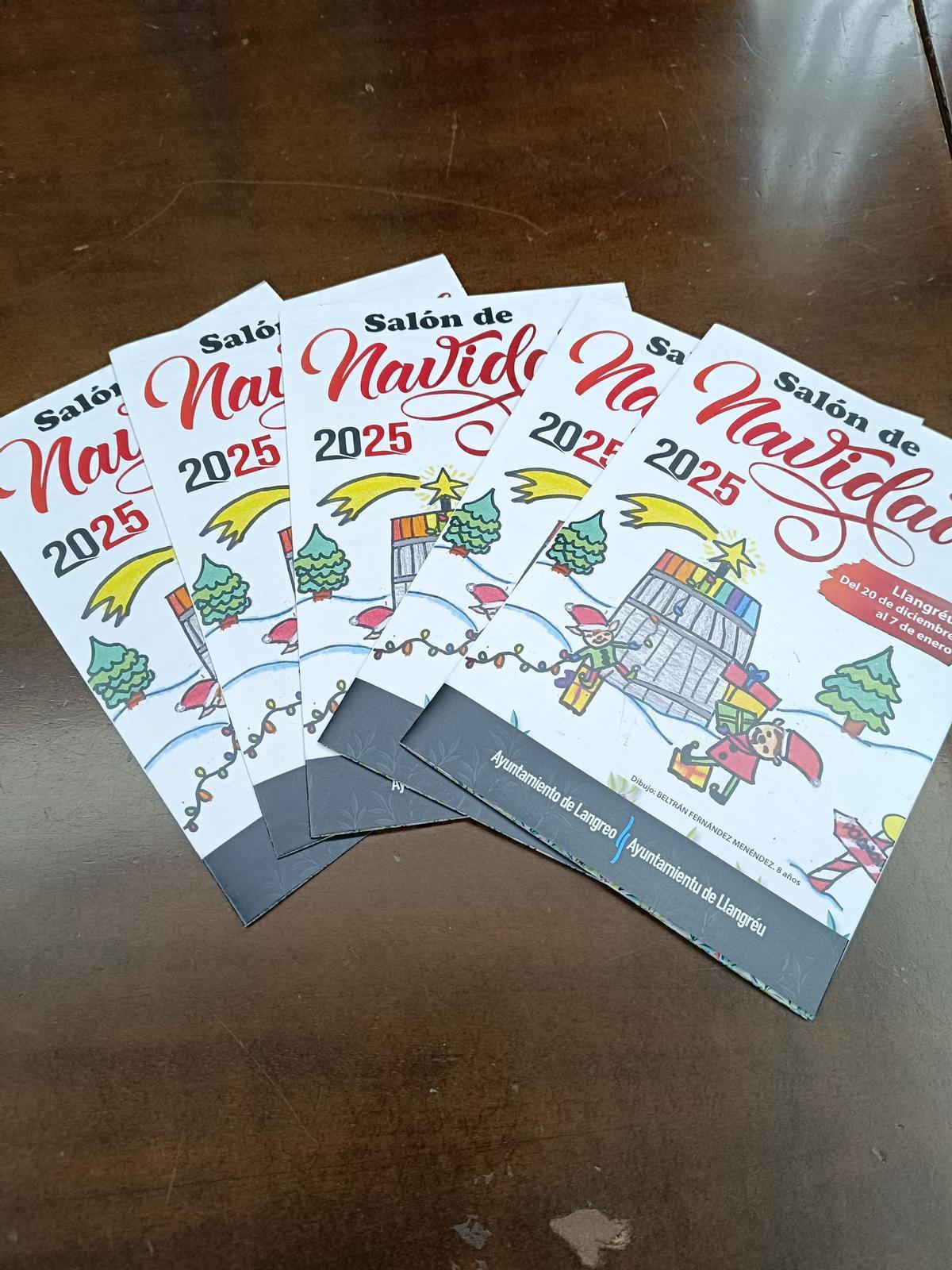 El dibujo de la postal ganadora.