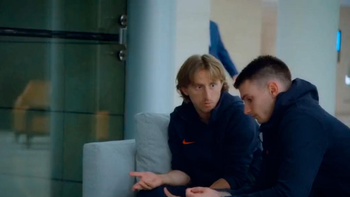 La charla de Modric con Livakovic que ya es viral