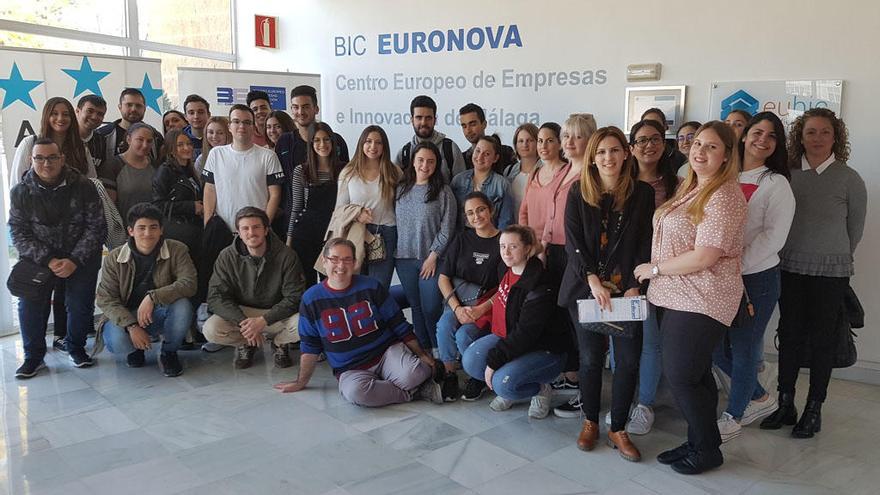 Participantes en las jornadas de puertas abiertas del BIC Euronova.