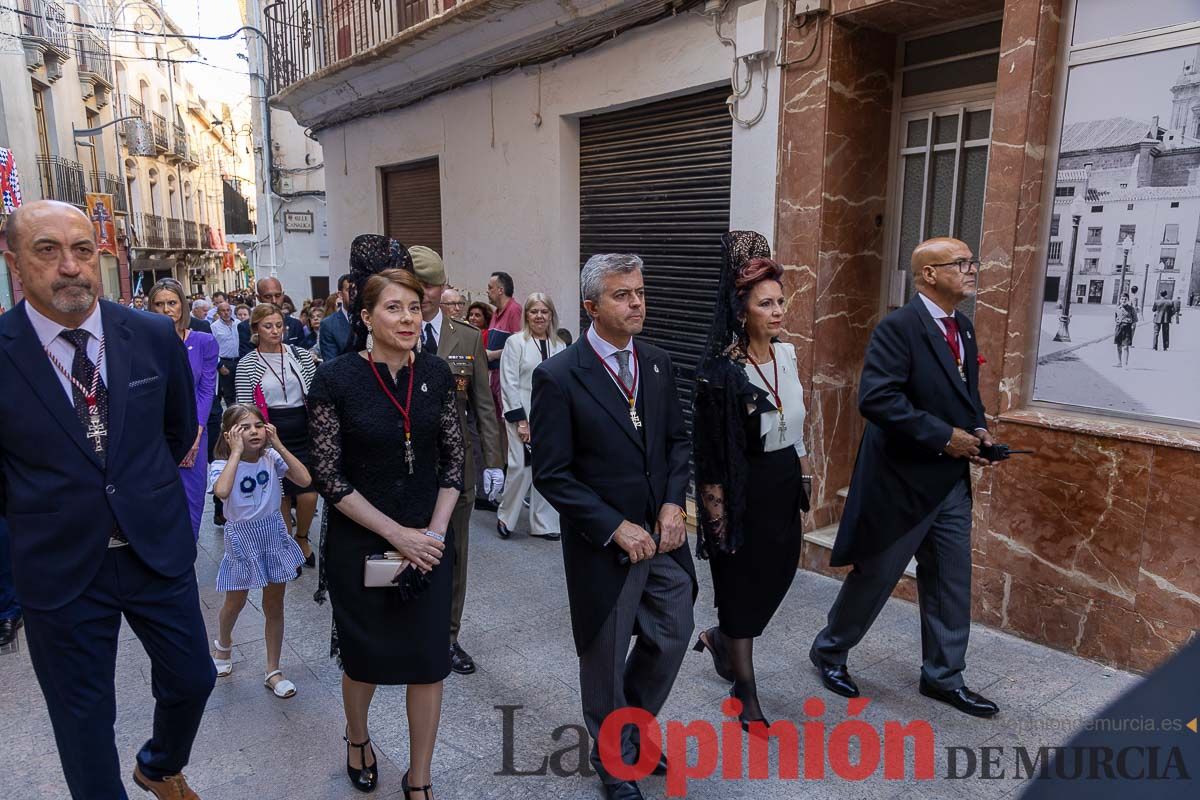 Procesión de regreso de la Vera Cruz a la Basílica