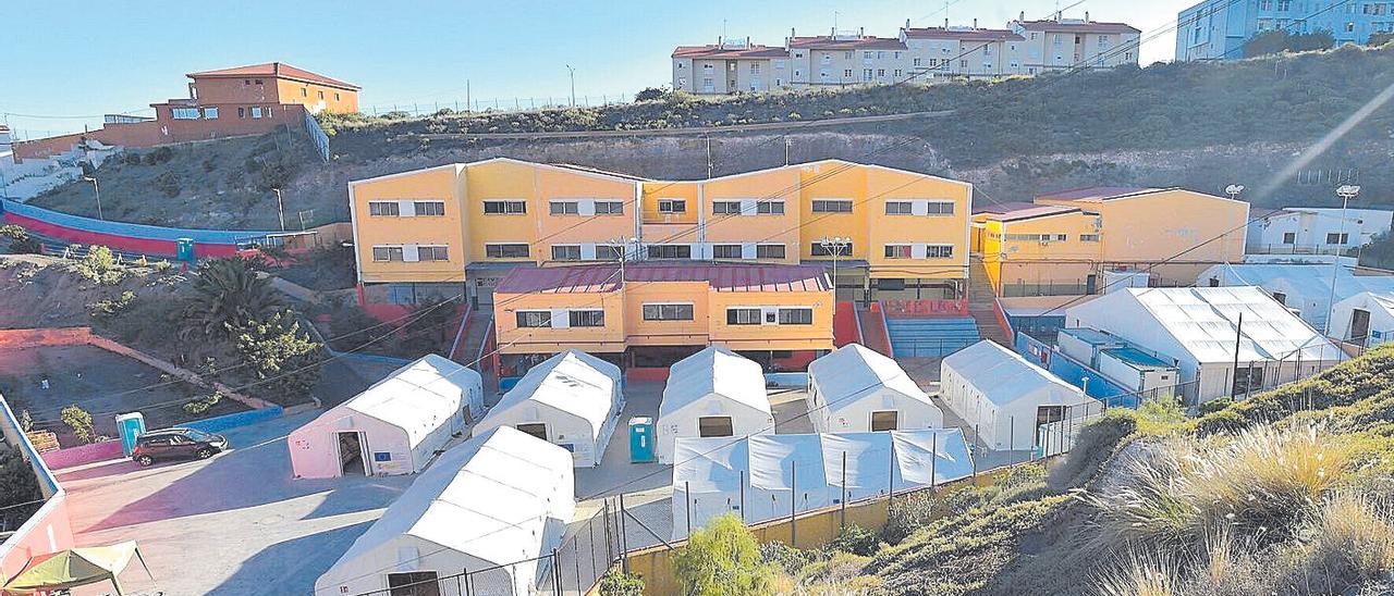 Imagen del Colegio León, en el barrio de El Lasso, en Las Palmas de Gran Canaria.