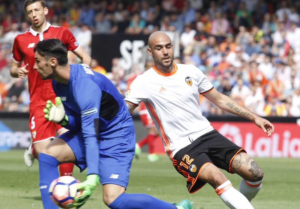 Valencia - Sevilla, en imágenes