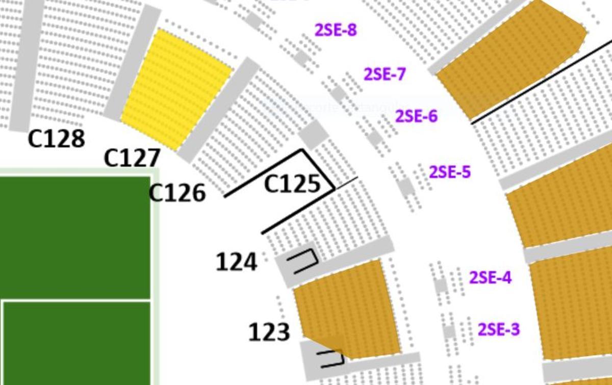 Para el juego Estados Unidos-Paraguay, entradas en la sección C127, Categoría Delantera C1, alcanzan un precio superior a los €3.700; mientras que aquellos en la 123 se venden por €2.500