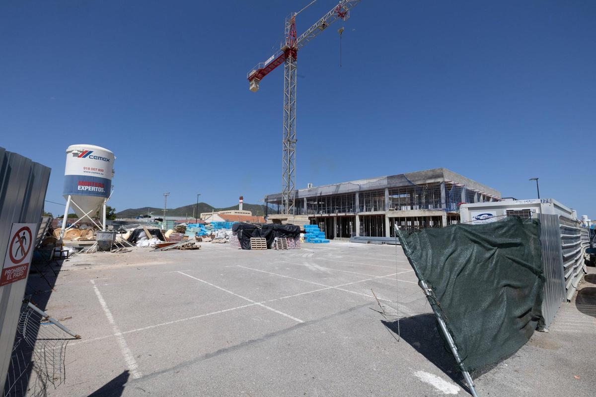 Las obras en el centro de acogida de es Gorg
