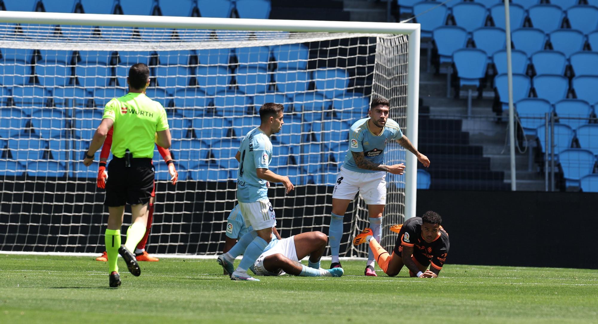 Las mejores imágenes del Celta - Valencia