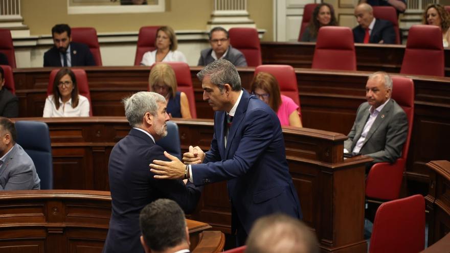 El nuevo Gobierno de Canarias enfila un campo de minas para elaborar los presupuestos