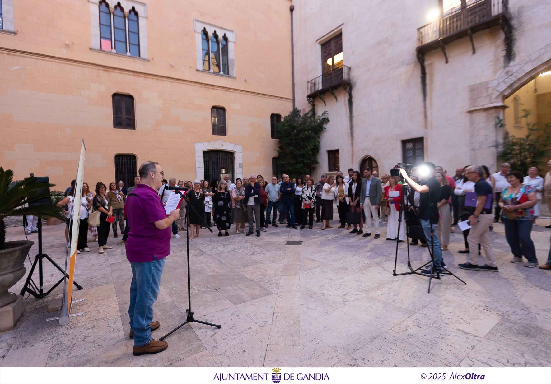 Öbertament expone en el Palau Ducal de Gandia