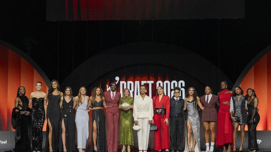 La española Awa Fem lidera una noche histórica para el baloncesto español con el número 3 del draft de la WNBA