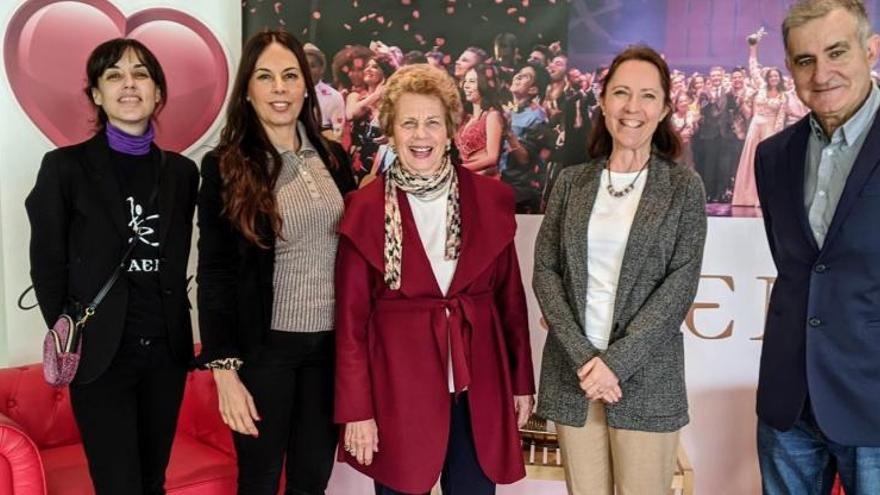 Marisa Zafra, Paula Meliveo, Jane E. Strei y Roberta Aaron en Esaem