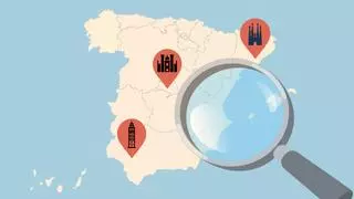 Estos son los 100 municipios españoles con más plazas de hotel y de pisos turísticos: mapa y lista