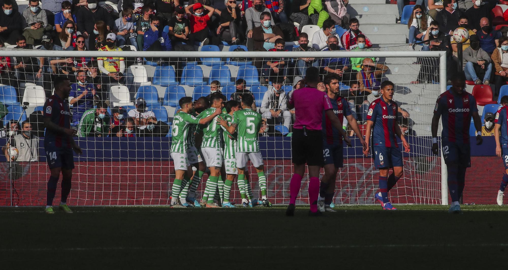 Las imágenes del Levante UD - Betis